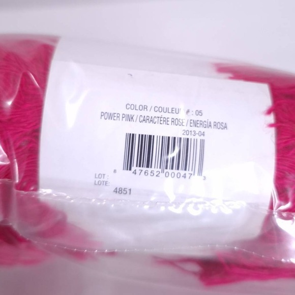 3 Skeins Premier Yarns Lash Max Power Pink 3 oz 37yds #6 Super Bulky Lot- Read - Picture 3 of 4